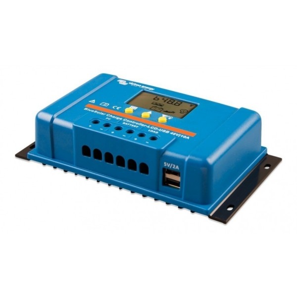 Victron BlueSolar PWM -LCD & USB    12/24 -10 A